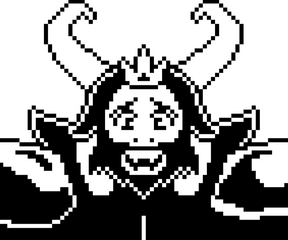 Asgore Dreemurr (UT) - Kin and fav character